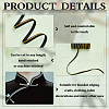 Polyester Satin Piping Ribbon OCOR-WH0091-32D-4