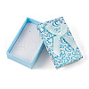 Heart Pattern Cardboard Jewelry Packaging Boxes CON-TAC0011-04A-05-3