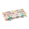 600G 24 Colors Glass Seed Beads SEED-JP0008-03-4mm-7