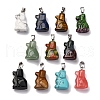 Natural & Synthetic Mixed Gemstone Pendants G-B127-07P-2