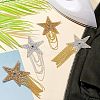 Fingerinspire 4Pcs 2 Style Enamel Rhinestones Sew on/Iron on Patches DIY-FG0002-73-5