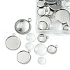 DIY Blank Dome Pendant Making Kit DIY-FS0005-47-3