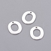 201 Stainless Steel Charms STAS-L232-007O-1