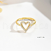 925 Sterling Silver Micro Pave Zirconia Finger Rings for Women SF4347-1-3