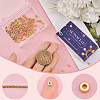 SUNNYCLUE 200Pcs Brass Spacer Beads KK-SC0004-05-3