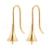Ion Plating(IP) 304 Stainless Steel Earring Hooks STAS-N108-30G-1