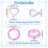   24Pcs 8 Styles Plating Acrylic Beads FIND-PH0022-04-2