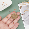   24Pcs 6 Styles Brass Beads FIND-PH0021-49-3