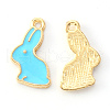 Alloy Enamel Pendants ENAM-S121-091E-1