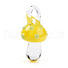 Handmade Lampwork Pendants LAMP-T021-18G-1
