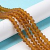 Transparent Glass Beads Strands X-EGLA-A034-T8mm-MD02-2