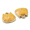 Golden Plated Alloy Charms ENAM-L042-01G-01-3