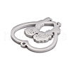 Non-Tarnish 304 Stainless Steel Pendants STAS-C032-11P-3