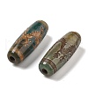 Tibetan Style dZi Beads TDZI-E004-10-7