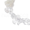 Natural Mixed Gemstone Chip Beads Beaded Bracelets for Women BJEW-JB11334-4