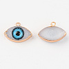 Druzy Resin Pendants RESI-R428-002A-2