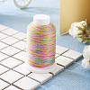 Gradient Color Round 6-Ply Waxed Polyester Cord YC-TAC0003-01C-6