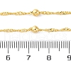 Brass Satellite Chains Necklace for Women NJEW-P265-35G-3