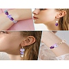 Ocean Theme Diy Painted Glass Beads DIY-YW0008-82B-6
