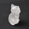 Natural Quartz Crystal Display Decorations DJEW-P019-D06-3