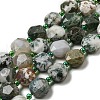 Natural Tree Agate Beads Strands G-NH0015-D04-01-1