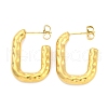 Ion Plating(IP) 304 Stainless Steel Stud Earrings EJEW-H013-23G-1
