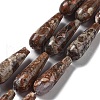 Natural Wealth Stone Jasper Beads Strands G-P528-H13-01-1