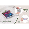  48Pcs 12 Colors Spray Painted 430 & 201 Stainless Steel  Filigree Pendants STAS-TA0002-20-18