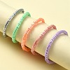 10 Strands 10 Colors Eco-Friendly Handmade Polymer Clay Beads Strands CLAY-YW0001-90-6