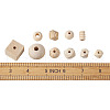 Unfinished Wood Beads WOOD-TA0002-14-7