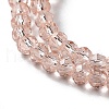 Glass Beads Strands EGLA-A034-T1mm-D21-2
