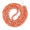 Baking Paint Glass Beads Strands DGLA-N015-4mm-04-2