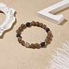 Mala Bead Bracelet BJEW-TA00150-2
