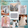Polyester Tassel Lace Trim SRIB-WH0011-251A-02-6