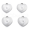 201 Stainless Steel Pendant Rhinestone Settings STAS-N098-261P-2