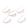 304 Stainless Steel Earring Hooks X-STAS-K211-02RG-1