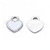 201 Stainless Steel Charms STAS-S080-045P-09-NR-2