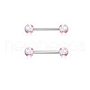 Acrylic Round Nipple Rings WG88A97-03-1