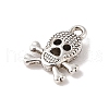 Tibetan Style Alloy Pendants TIBE-Q090-20AS-2