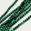 Imported Synthetic Malachite Round Beads Strands G-A130-2mm-J01-3