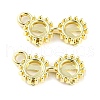Rack Plating Alloy Pendants PALLOY-D023-16G-1