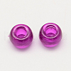Transparent Acrylic European Beads MACR-Q156-02-2