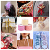 30 Yards 3 Colors Single Face Velvet Ribbon SRIB-TA0001-07-6