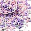 Opaque Acrylic Beads SACR-Q004-01I-1