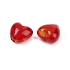 Handmade Silver Foil Lampwork Glass Beads LAMP-Q005-06D-3