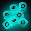 Cube Luminous Silicone Beads FIND-SZC0013-138-1