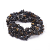 Natural Blue Tiger Eye Beads Strands G-G782-20-2