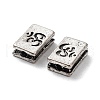 Tibetan Style Alloy Beads PALLOY-H140-10AS-2