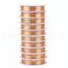 Round Copper Jewelry Wire X-CWIR-Q006-0.8mm-KC-1