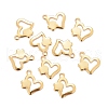 201 Stainless Steel Charms STAS-K217-65G-3